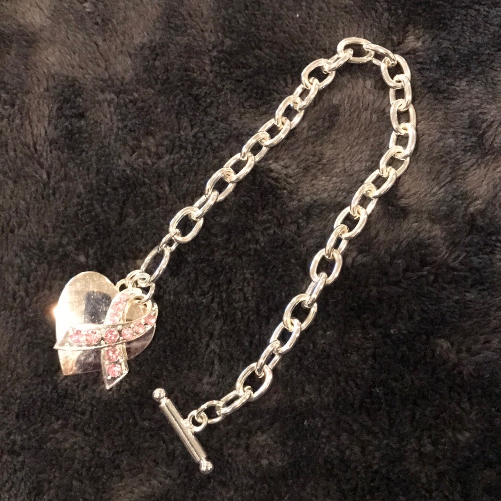 Breast Cancer Ribbon 🎀 Bracelet